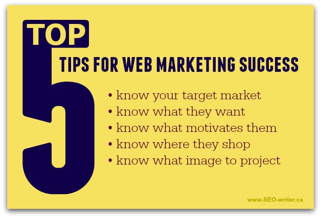 Website marketing tips